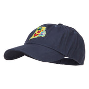 USA State Rhode Island Patched Low Profile Cap