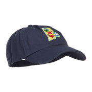 USA State Rhode Island Patched Low Profile Cap