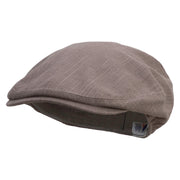 Texas Golf Club Embroidered Men's Linen Summer Ivy Cap - Charcoal OSFM