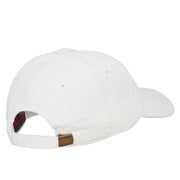 Ragdoll Cat Head Embroidered Washed Cotton Twill Cap