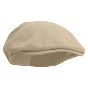 Texas Golf Club Embroidered Men's Linen Summer Ivy Cap - Khaki OSFM