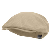 Texas Golf Club Embroidered Men's Linen Summer Ivy Cap - Khaki OSFM