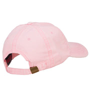 Ragdoll Cat Head Embroidered Washed Cotton Twill Cap