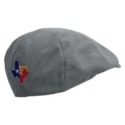 Texas Golf Club Embroidered Men's Linen Summer Ivy Cap - Slate OSFM