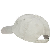 Ragdoll Cat Head Embroidered Washed Cotton Twill Cap