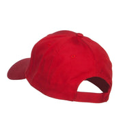 Rock and Bowl Embroidered Organic Cotton Cap