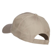 Rock and Bowl Embroidered Organic Cotton Cap