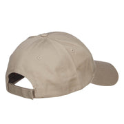 Rock and Bowl Embroidered Organic Cotton Cap