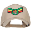 Crown Wing King Rasta Patched Cap