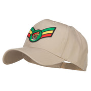 Crown Wing King Rasta Patched Cap