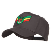 Crown Wing King Rasta Patched Cap