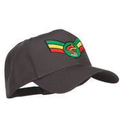 Crown Wing King Rasta Patched Cap