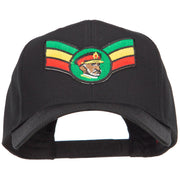 Crown Wing King Rasta Patched Cap