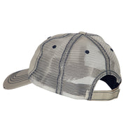 M-16 Rifle Embroidered Low Profile Mesh Cap