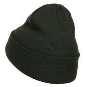 Rasta Leaf Embroidered Long Beanie