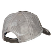 M-16 Rifle Embroidered Low Profile Mesh Cap