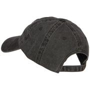 Ireland Shamrock Embroidered Washed Buckled Cap