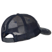 M-16 Rifle Embroidered Low Profile Mesh Cap