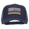 Thin Red Line USA Flag Patched Mesh Cap