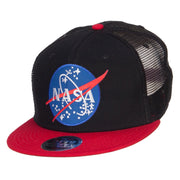 NASA Lunar Patched Flat Bill Mesh Cap