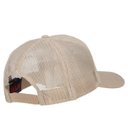 Thin Red Line USA Flag Patched Mesh Cap