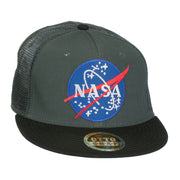 NASA Lunar Patched Flat Bill Mesh Cap