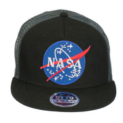 NASA Lunar Patched Flat Bill Mesh Cap