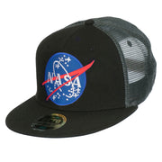 NASA Lunar Patched Flat Bill Mesh Cap