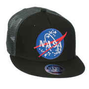 NASA Lunar Patched Flat Bill Mesh Cap