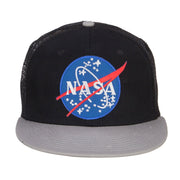 NASA Lunar Patched Flat Bill Mesh Cap