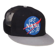 NASA Lunar Patched Flat Bill Mesh Cap