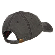 Hangry Embroidered Washed Cap