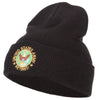 US Army Retired Circle Embroidered Long Knitted Beanie