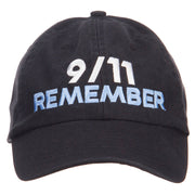 911 Remembered Embroidered Low Profile Cap