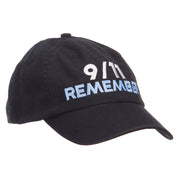 911 Remembered Embroidered Low Profile Cap