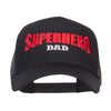 Superhero Dad Letters Embroidered Trucker Cap