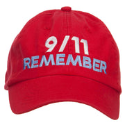 911 Remembered Embroidered Low Profile Cap