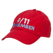 911 Remembered Embroidered Low Profile Cap