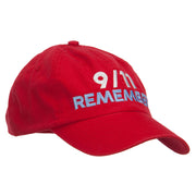 911 Remembered Embroidered Low Profile Cap