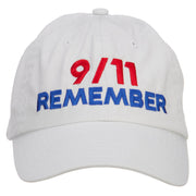 911 Remembered Embroidered Low Profile Cap