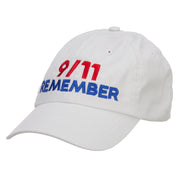 911 Remembered Embroidered Low Profile Cap