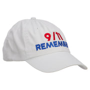 911 Remembered Embroidered Low Profile Cap