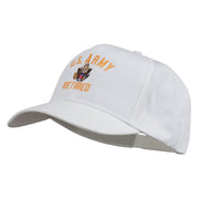 US Army Retired Military Embroidered Cap