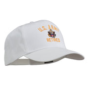 US Army Retired Military Embroidered Cap