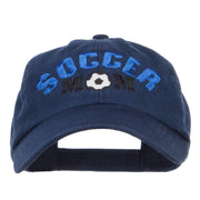 Soccer Mom Embroidered Pet Spun Cap