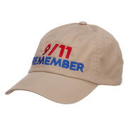 911 Remembered Embroidered Low Profile Cap