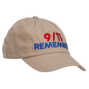 911 Remembered Embroidered Low Profile Cap