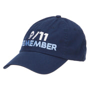 911 Remembered Embroidered Low Profile Cap