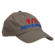 911 Remembered Embroidered Low Profile Cap