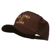 US Army Retired Military Embroidered Cap